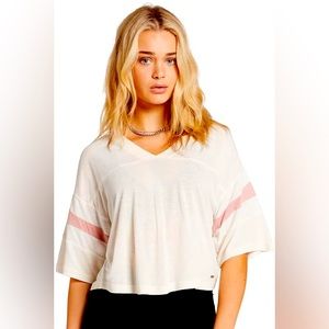 NWT! Volcom Lil Jersey Shirt